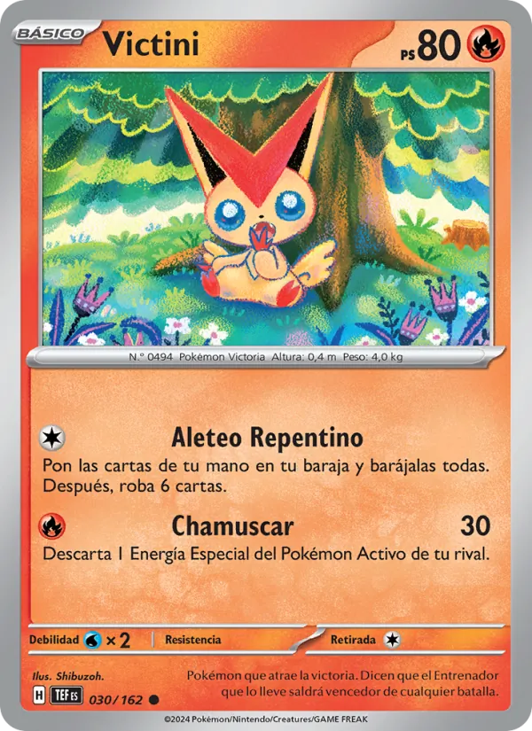 Victini Fuerzas Temporales 030/162