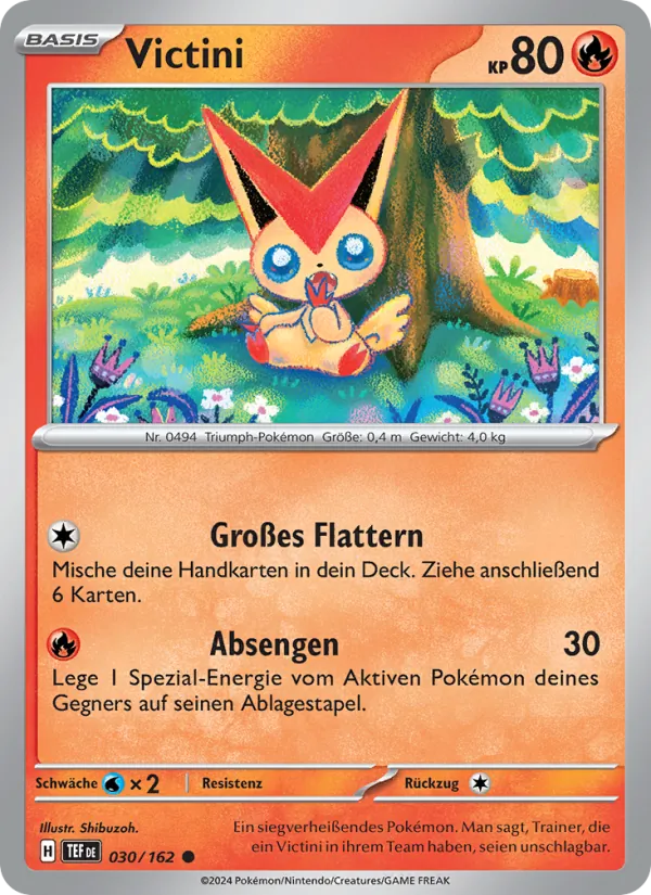 Victini Gewalten der Zeit 030/162