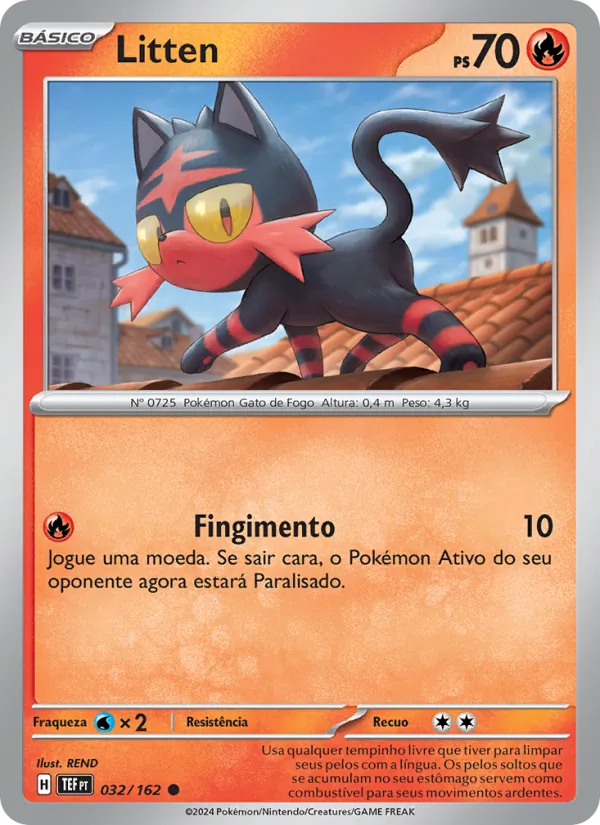 Litten Forças Temporais 032/162