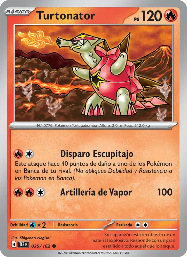 Turtonator Fuerzas Temporales 035/162