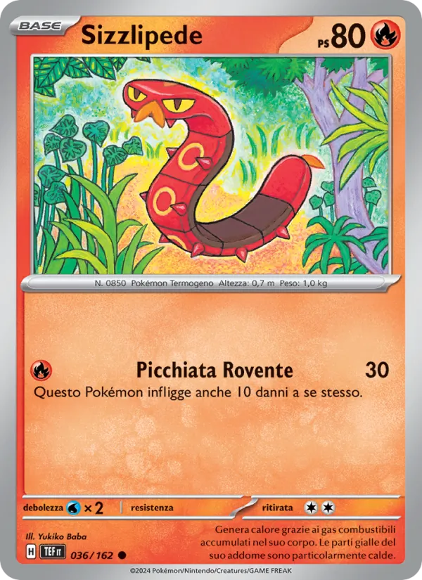 Sizzlipede Cronoforze 036/162