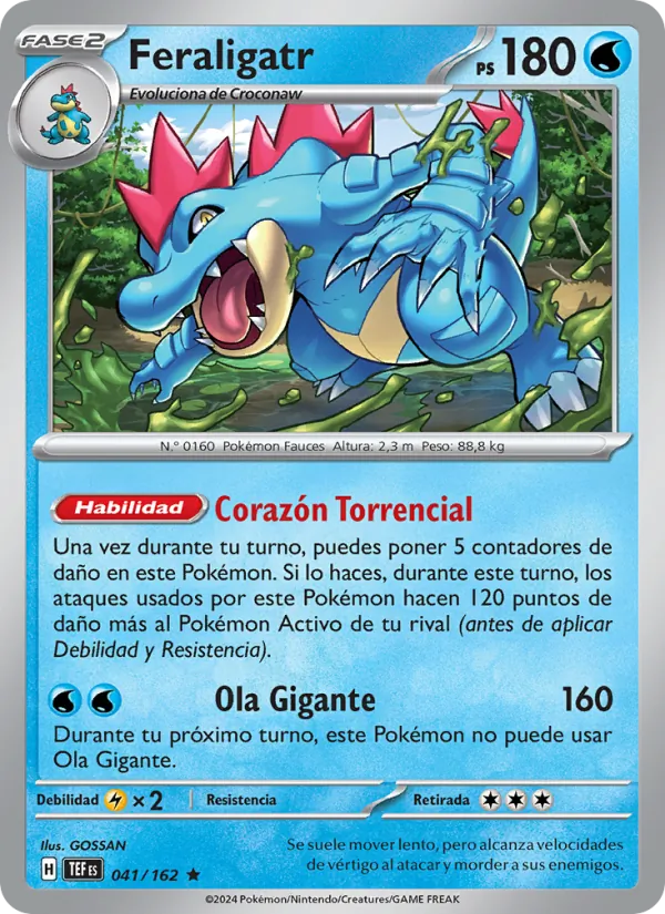 Feraligatr Fuerzas Temporales 041/162