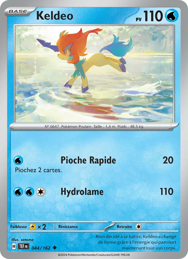 Keldeo Forces Temporelles 044/162