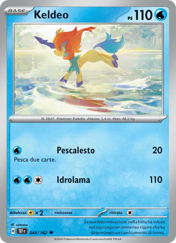 Keldeo Cronoforze 044/162