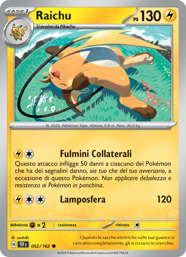 Raichu Cronoforze 052/162