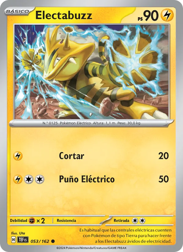 Electabuzz Fuerzas Temporales 053/162