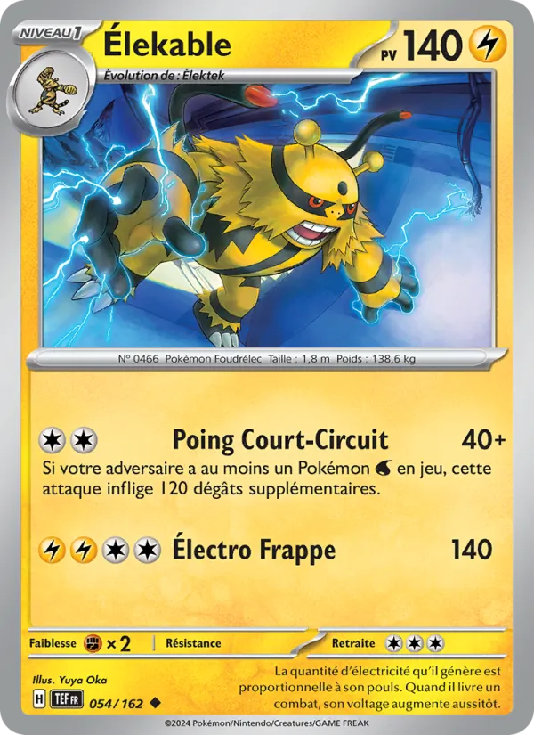 Élekable Forces Temporelles 054/162