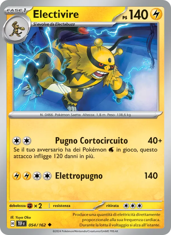 Electivire Cronoforze 054/162