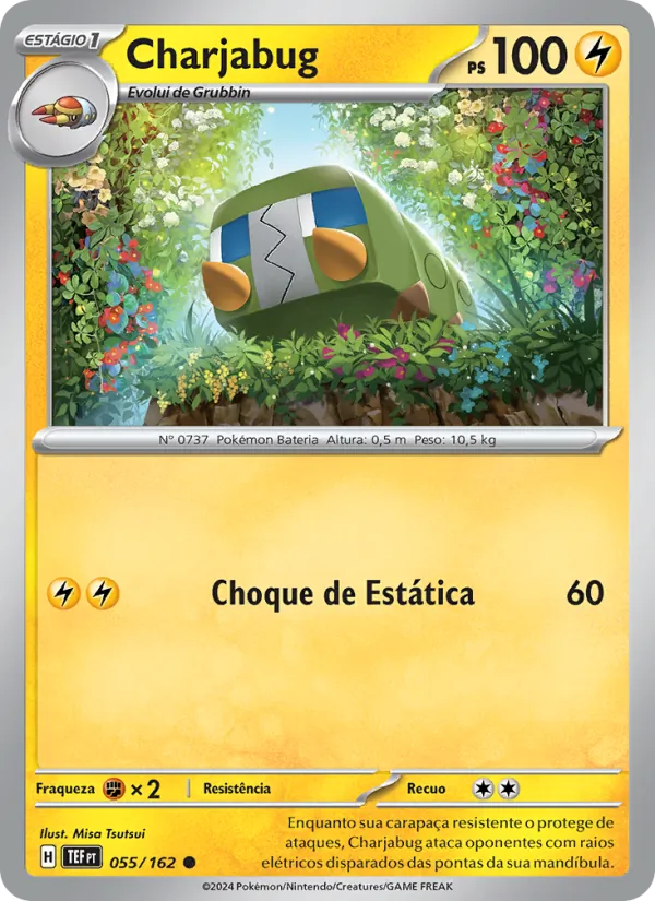 Charjabug Forças Temporais 055/162