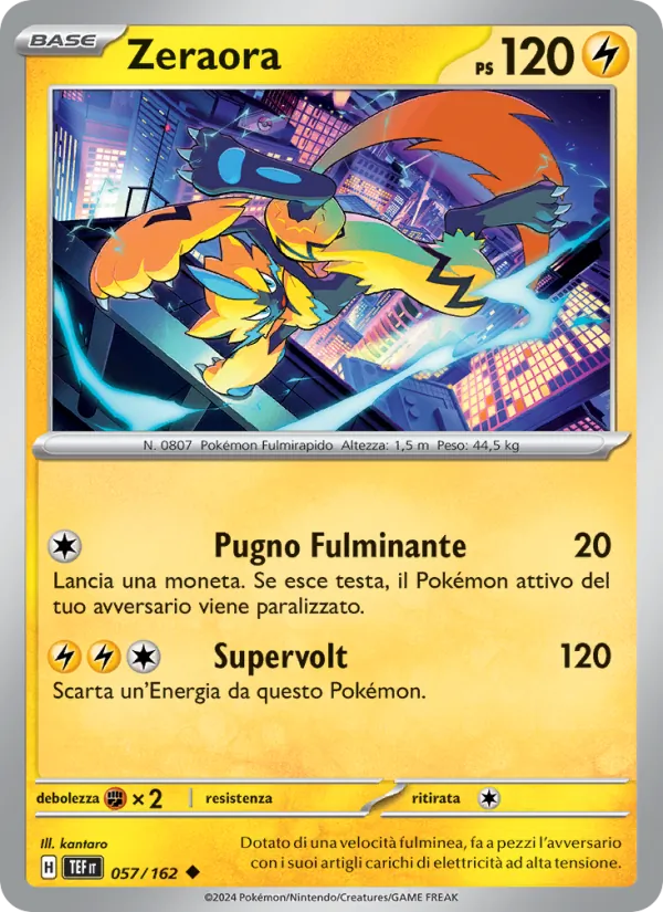 Zeraora Cronoforze 057/162
