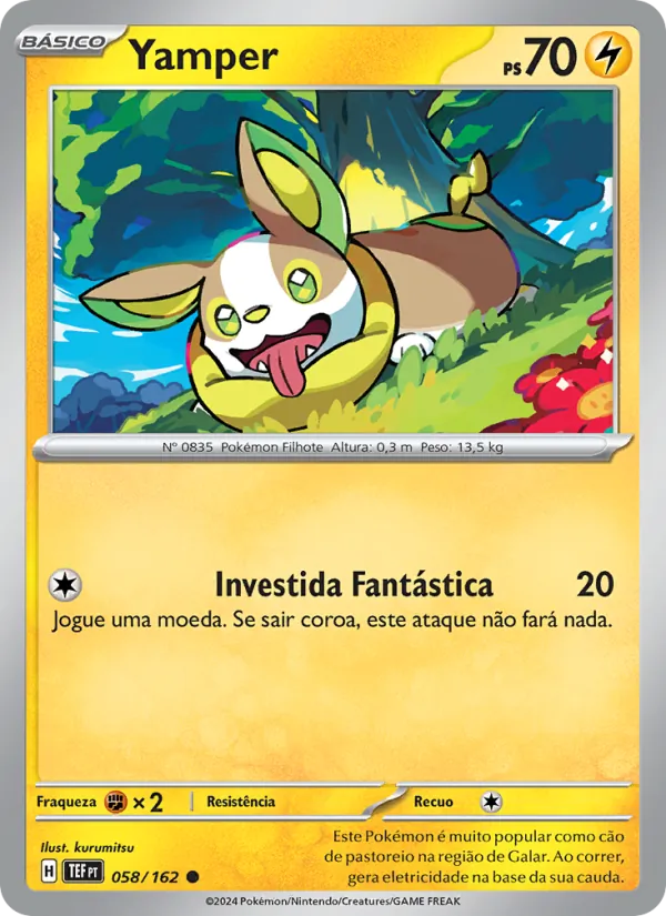 Yamper Forças Temporais 058/162