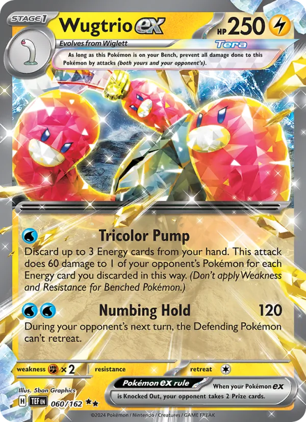 Wugtrio ex Temporal Forces 060/162