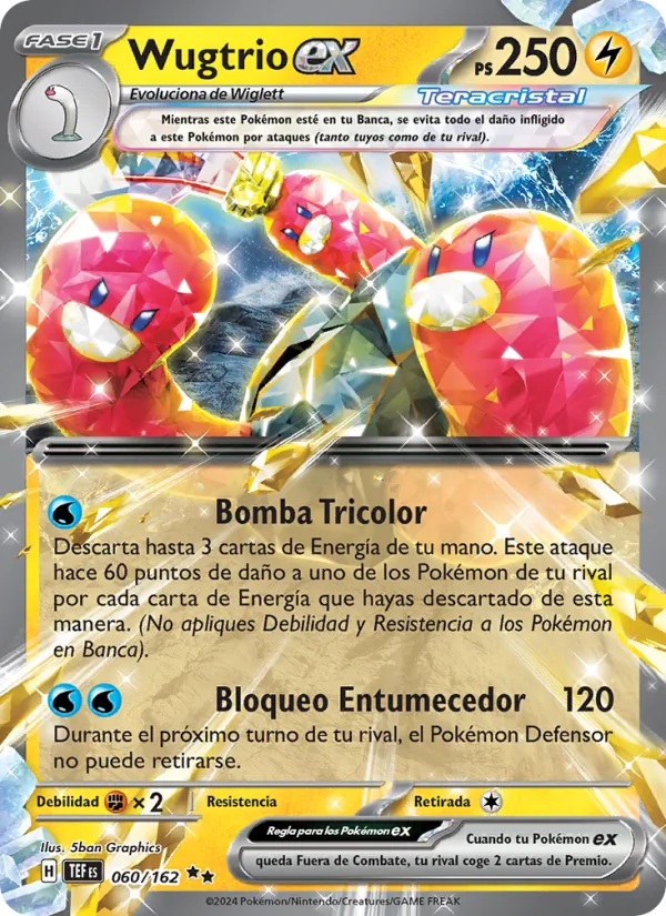 Wugtrio ex Fuerzas Temporales 060/162