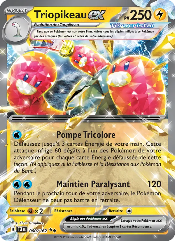 Triopikeau-ex Forces Temporelles 060/162