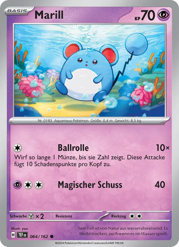 Marill Gewalten der Zeit 064/162