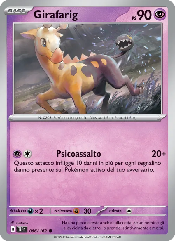 Girafarig Cronoforze 066/162