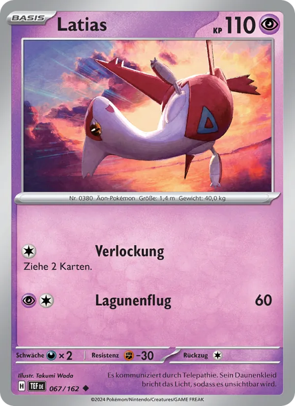 Latias Gewalten der Zeit 067/162