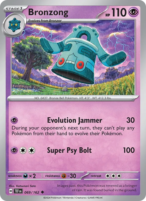 Bronzong Temporal Forces 069/162
