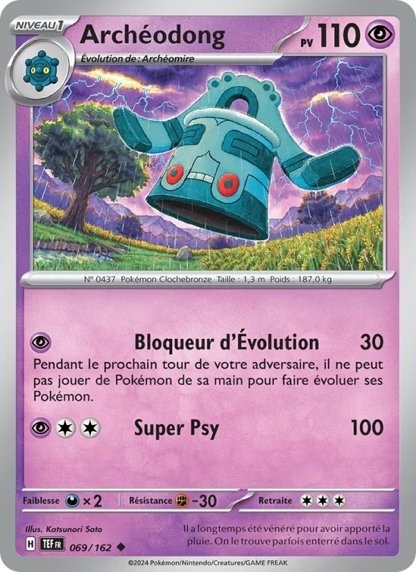 Archéodong Forces Temporelles 069/162