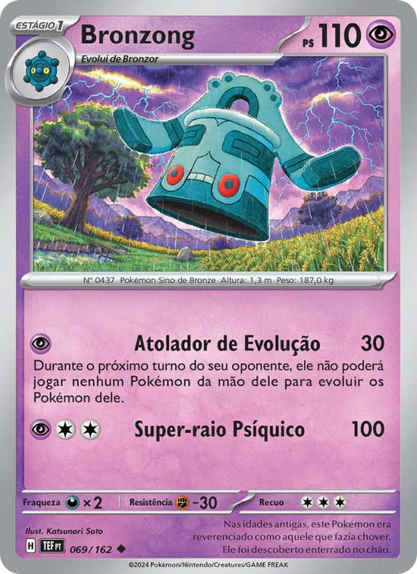 Bronzong Forças Temporais 069/162