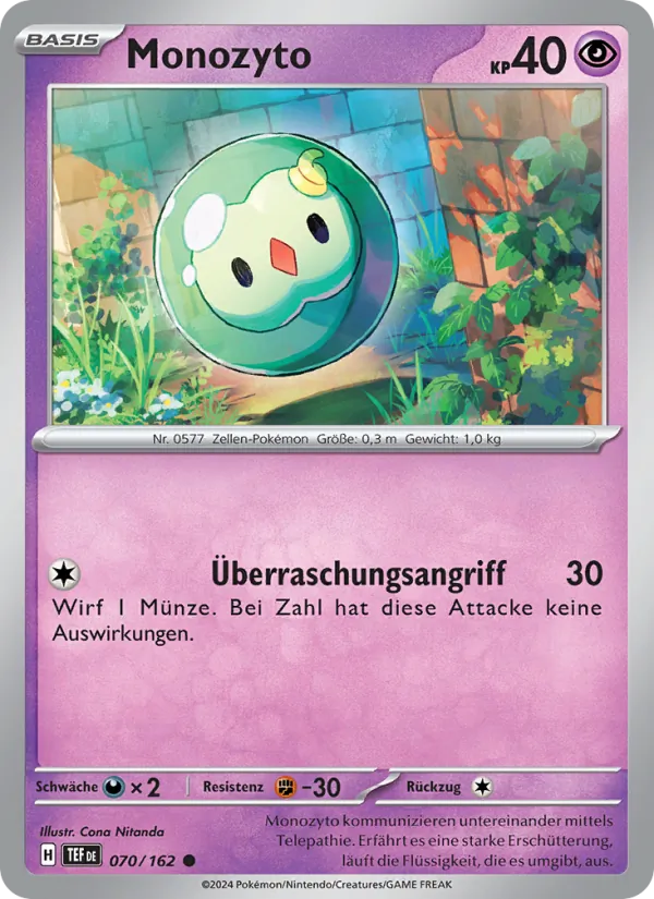 Monozyto Gewalten der Zeit 070/162