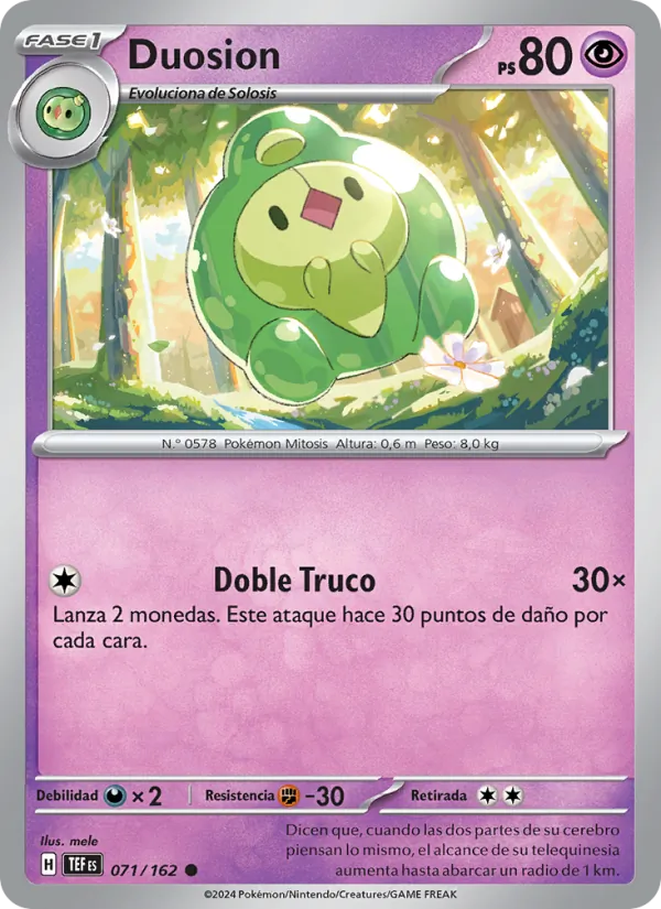 Duosion Fuerzas Temporales 071/162
