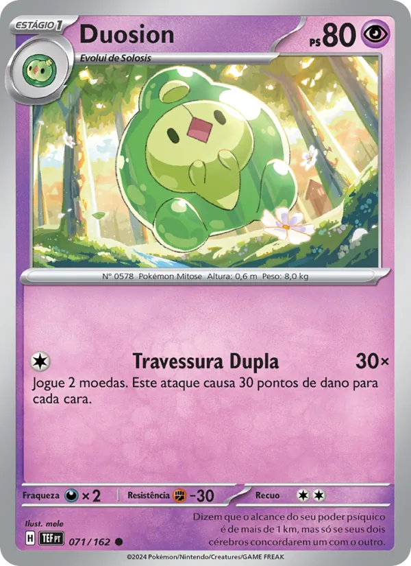 Duosion Forças Temporais 071/162