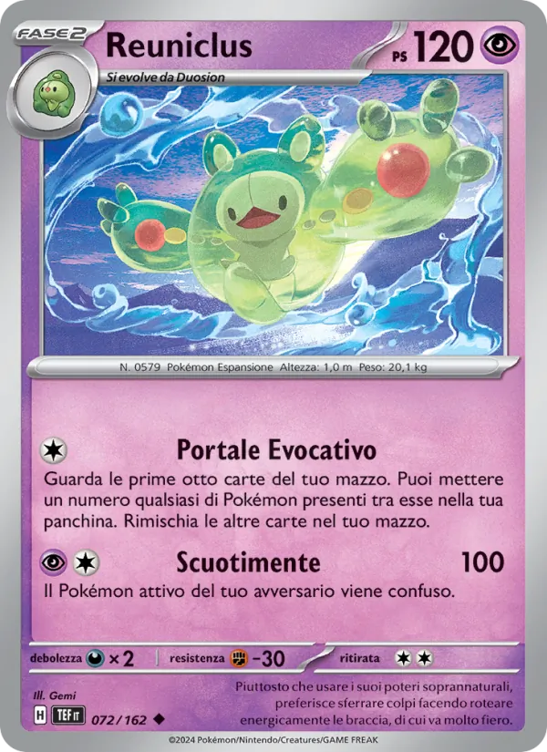 Reuniclus Cronoforze 072/162