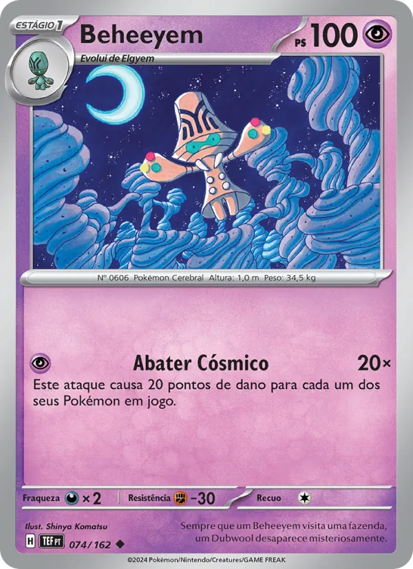 Beheeyem Forças Temporais 074/162