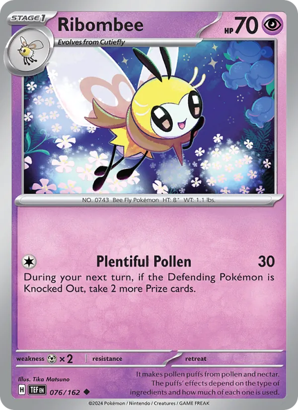 Ribombee Temporal Forces 076/162