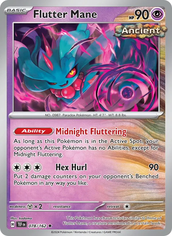 Flutter Mane Temporal Forces 078/162