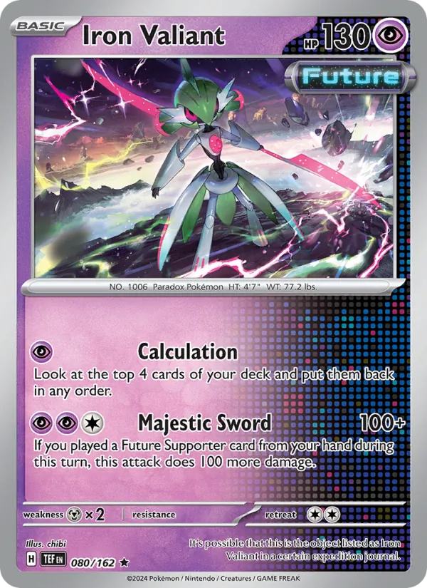 Iron Valiant Temporal Forces 080/162