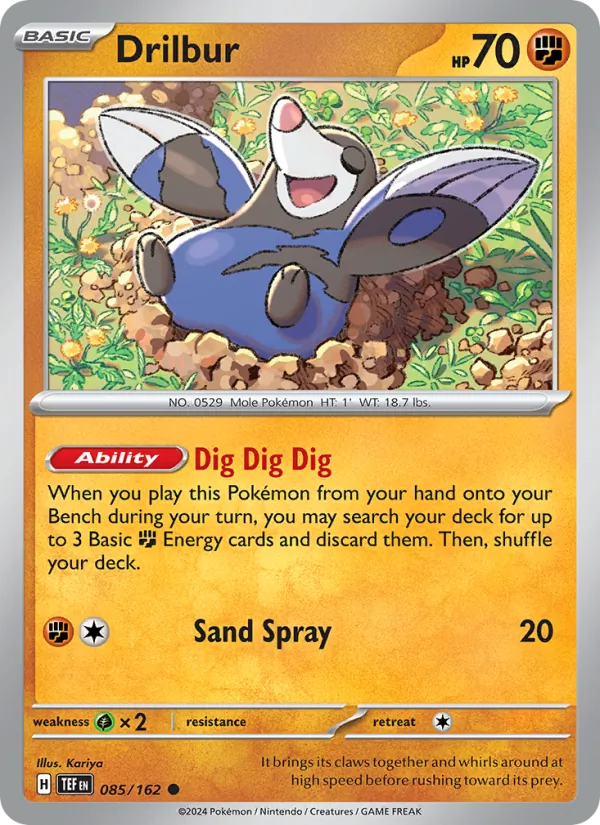 Drilbur Temporal Forces 085/162