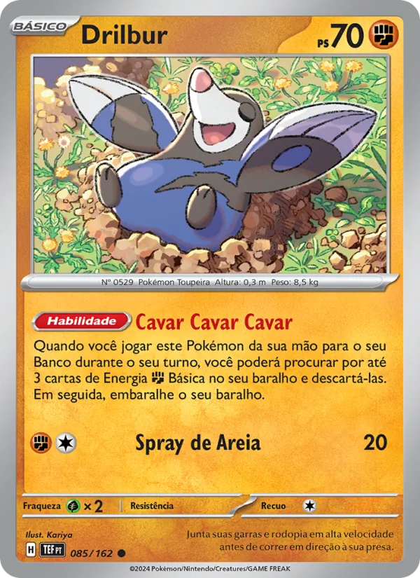 Drilbur Forças Temporais 085/162