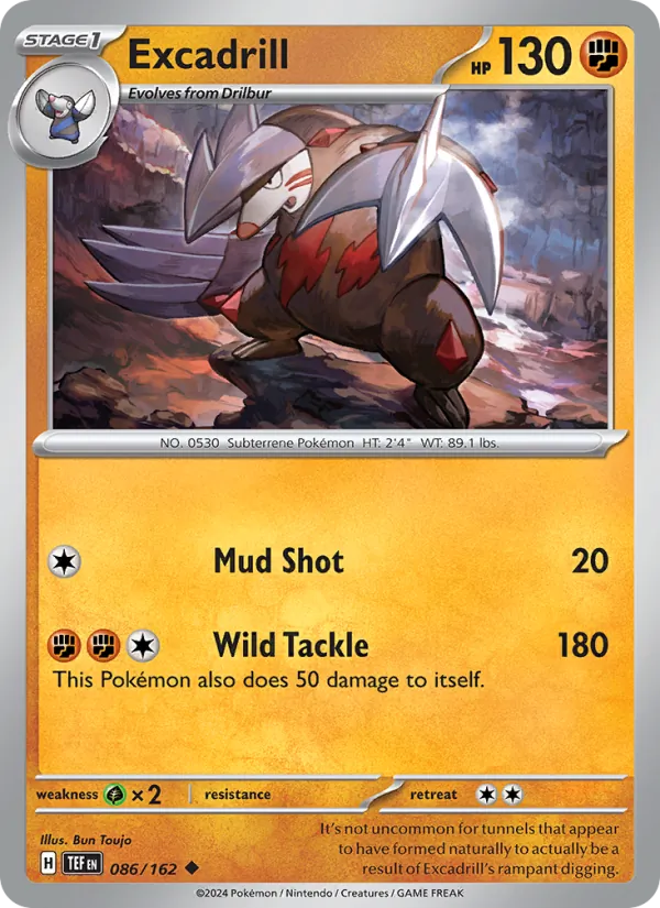 Excadrill Temporal Forces 086/162
