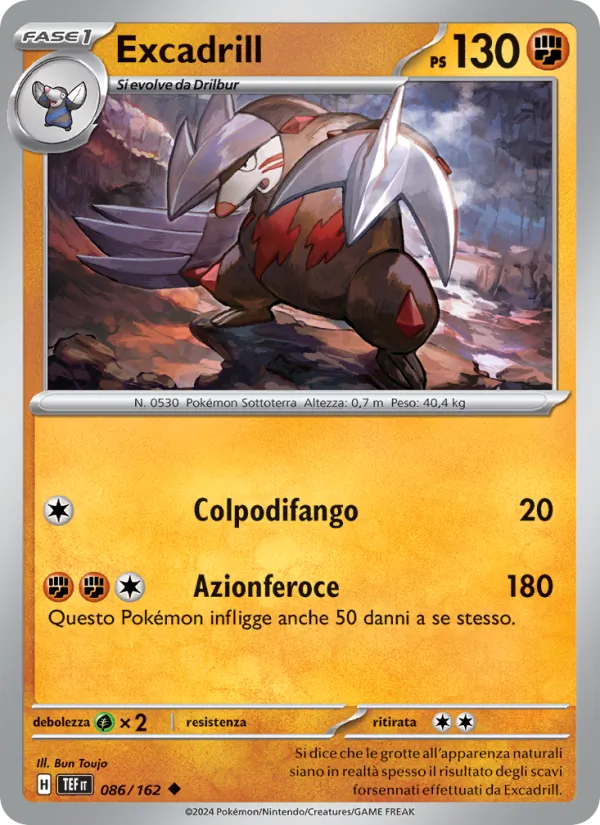 Excadrill Cronoforze 086/162