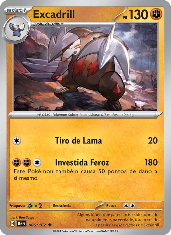 Excadrill Forças Temporais 086/162