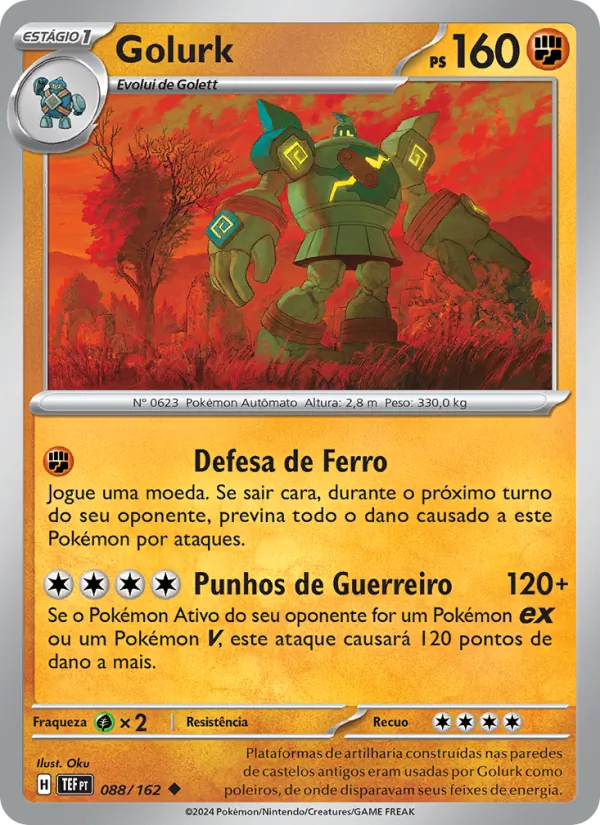 Golurk Forças Temporais 088/162