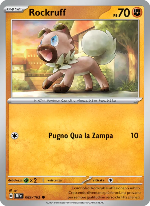 Rockruff Cronoforze 089/162