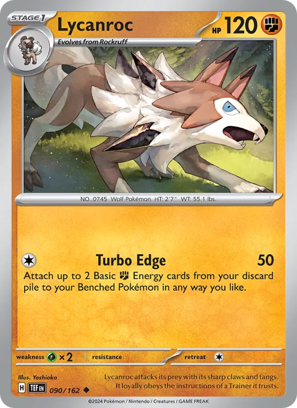Lycanroc Temporal Forces 090/162