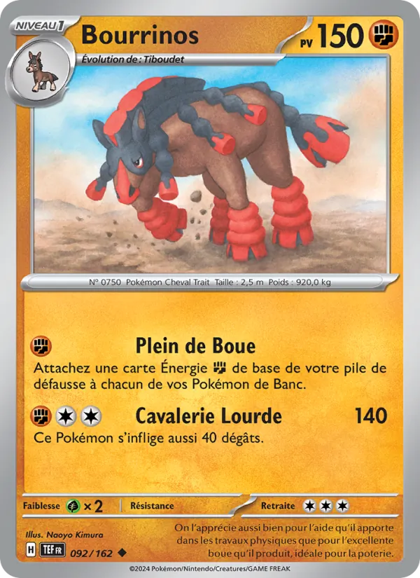 Bourrinos Forces Temporelles 092/162