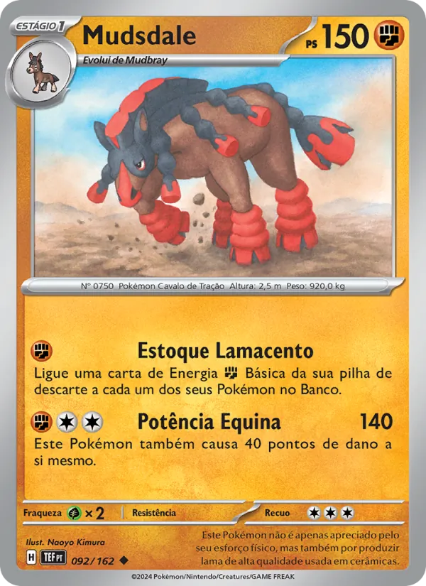 Mudsdale Forças Temporais 092/162