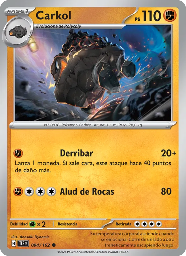 Carkol Fuerzas Temporales 094/162