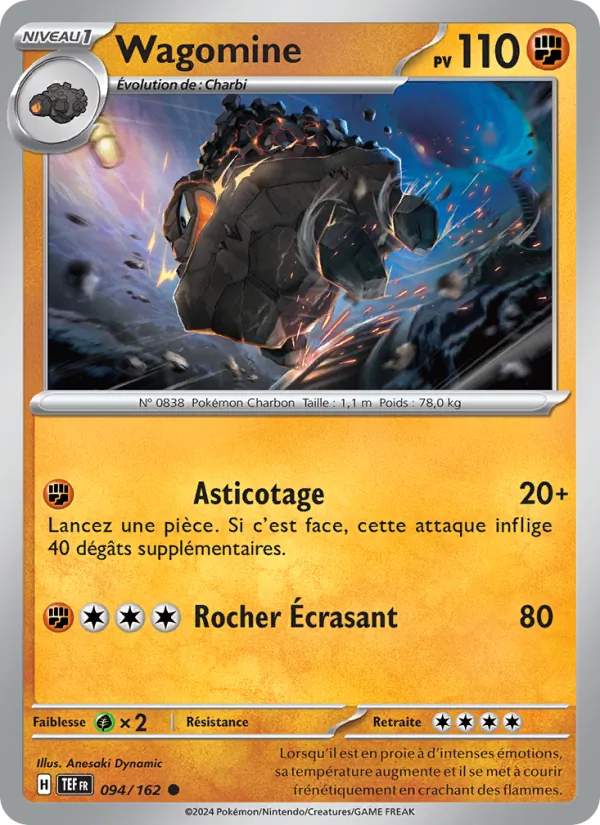 Wagomine Forces Temporelles 094/162
