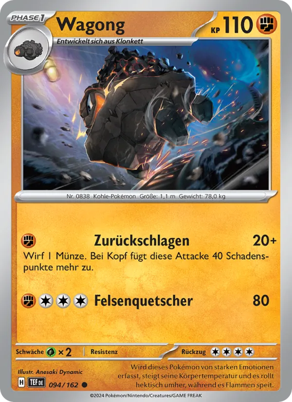Wagong Gewalten der Zeit 094/162