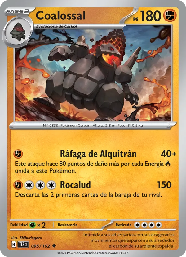 Coalossal Fuerzas Temporales 095/162