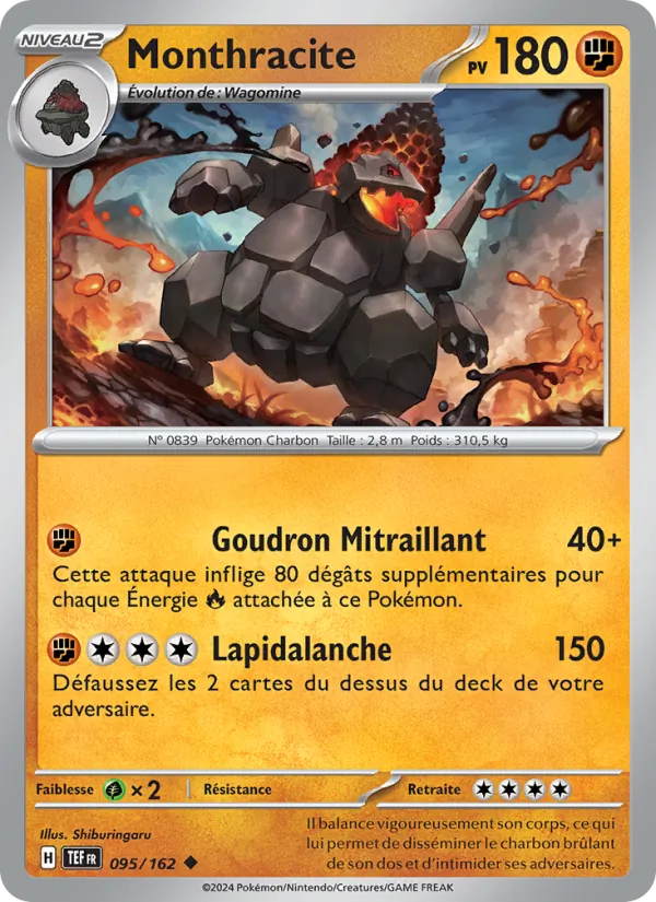 Monthracite Forces Temporelles 095/162