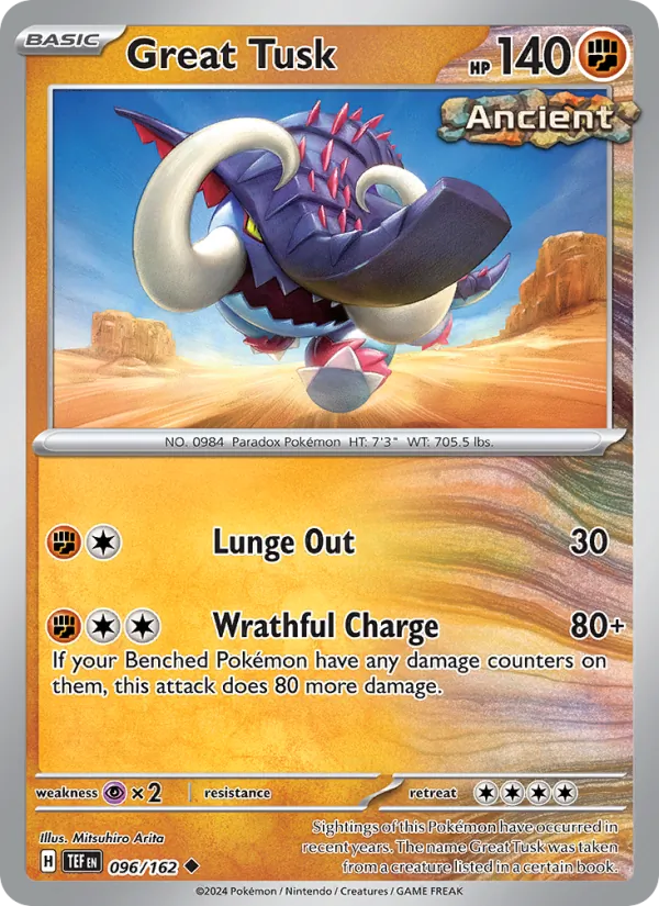 Great Tusk Temporal Forces 096/162