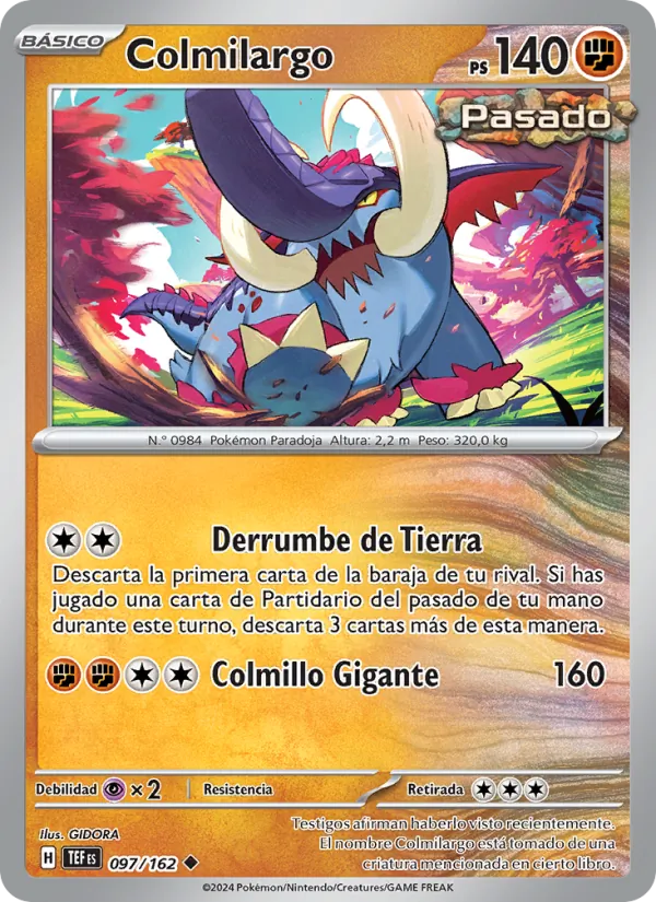 Colmilargo Fuerzas Temporales 097/162