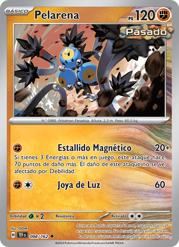 Pelarena Fuerzas Temporales 098/162